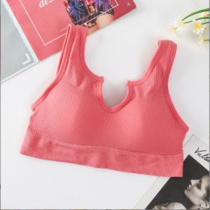 CB-654 บราไร้โครง บราสวมใส่ออกกำลังกาย บราคอตตอนไร้โครง