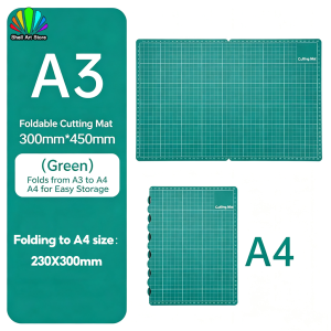 A2/A3/A4 PVC Cutting Mat Foldable Cutting Pad Double-sided Self-healing Cutting Board DIY Tool Patchwork Board School Supplies
