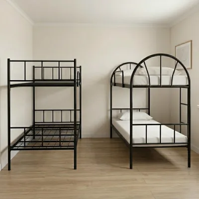 (FurnitureSG) Metal Double Decker Bunk Bed
