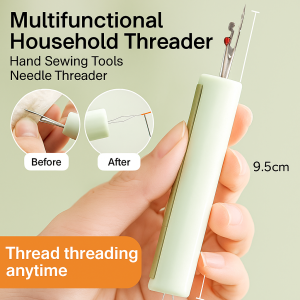 Multifunctional threader double head sewing tools