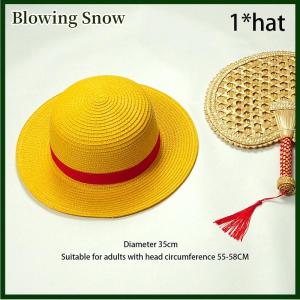 Blowing Luffy Anime ngoại vi mũ rơm nhóm hai chiều Anime nguyên bản Mũ che nắng chống nắng món quà sinh nhật tốt nhất