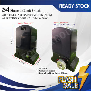 AC SLIDING MAGNETIC TYPE AUTO GATE SYSTEM (1500KG)