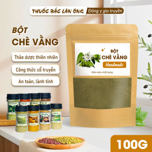 Bột chè vằng nguyên chất 100g trà vằng lợi sữa mát sữa hỗ trợ giảm cân mát gan thanh nhiệt