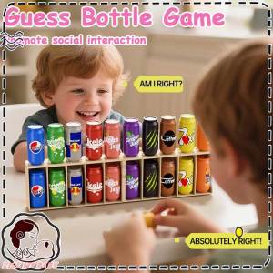 Guess Bottle Game Parent-child Interactive Colour Match Board Game Logical Training Educational Toy