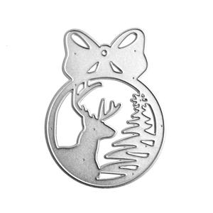 Metal Die Cuts Deer Tree Embossing Stencil Cutting Dies for Making Scrapbooking Paper Craft DIY Template Handmade