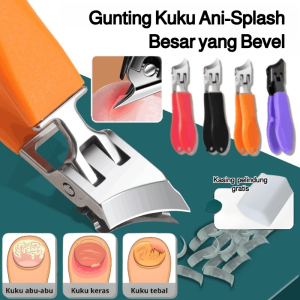 Gunting Kuku MIRING Diimpor dari Jerman / Gunting Kuku Sudut /Gunting kuku anti-percikan dengan ujung bersudut besar untuk paronikia