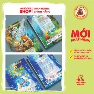 Sách song ngữ: Truyện Kể Cho Bé Trước Giờ Đi Ngủ - Cùng Con Phát Triển IQ EQ Và Làm Quen Với Tiếng Anh Tặng File Audio