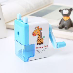 Gọt Bút Chì Quay Tay Tiện Dụng Cho Bé Dụng Cụ Chuốt Bút Chì Sáng Tạo Hình Thú Hàng Cao Cấp