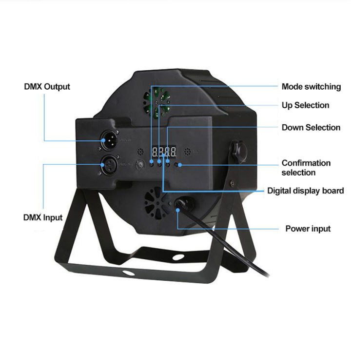 Vimite%2018W/36W%20LED%20RGB%20Stage%20Light%207%20color%20belt%20Remote%20control%20adjustment%20Digital%20display%20Discos%20saloon%20KTV%20Ambient%20Lamp%20-%20Image%208