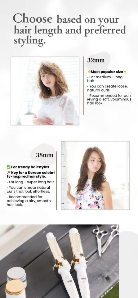 CREATE ION Curling iron Afloat Special curl Ⅱ32mm/ 38mm