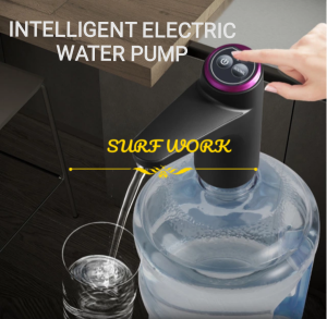 HIGH QUALITY INTELLIGENT ELECTRIC RECHARGEABLE WATER PUMP DISPENSER(READY STOCK + FAST DELIVERY)