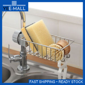 Stainless Steel Faucet Drain Rack Sink Organizer Sponge Towel Soap Dishcloth Drying Rack Holder Rak Sabun SpanKeluli tahan karat keran longkang Rak tenggelam penganjur Sponge Dishcloth pengeringan Rak pemegang Rak Sabun span 水不锈钢沥水架