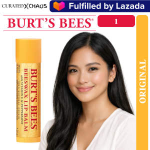 Burt’s Bees Original Beeswax Lip Balm Moisturizing Lip Care for Dry Lips Peppermint