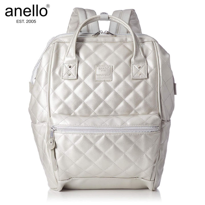 Anello Couch Series Quilted Faux Leather Backpack AH B3001 Large Size Lazada Singapore