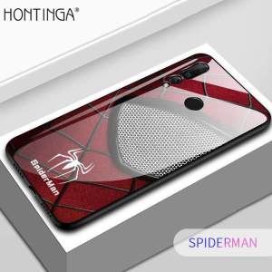 Hontinga กรณีโทรศัพท์สำหรับหัวเว่ย Y9 นายกรัฐมนตรี 2019 กรณีมหัศจรรย์เวนเจอร์สซูเปอร์ฮีโร่ไอรอนแมนเดอร์แมนกันกระแทกกลับกระจก TPU ป้องกันปลอกปก