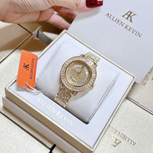 (DINOWATCH) Đồng hồ nữ chính hãng ALLIEN KEVIN AK6487 đính đá sang chảnh size 36mm fullbox hãng bảo hành 2 năm