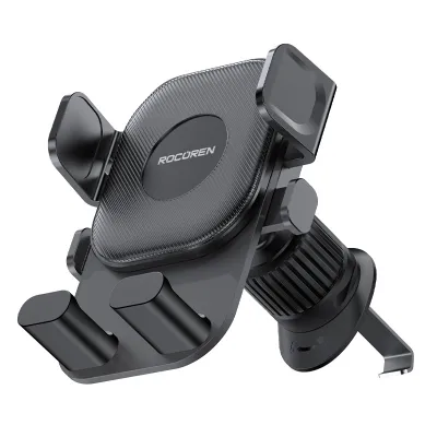 Rocoren Gravity Clamping Car Air Vent Mount Mobile Phone Holder Stand Bracket Hands-free Cell Phone Mount for Cars