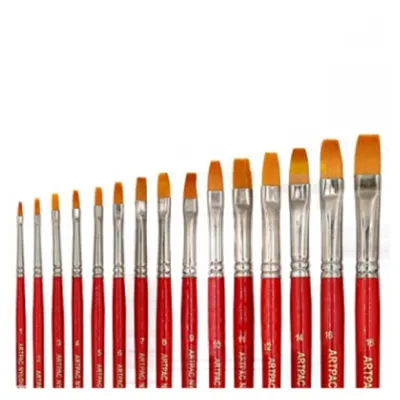 ARTPAC NYLON SERIES 448 FLAT BRUSH No1-20