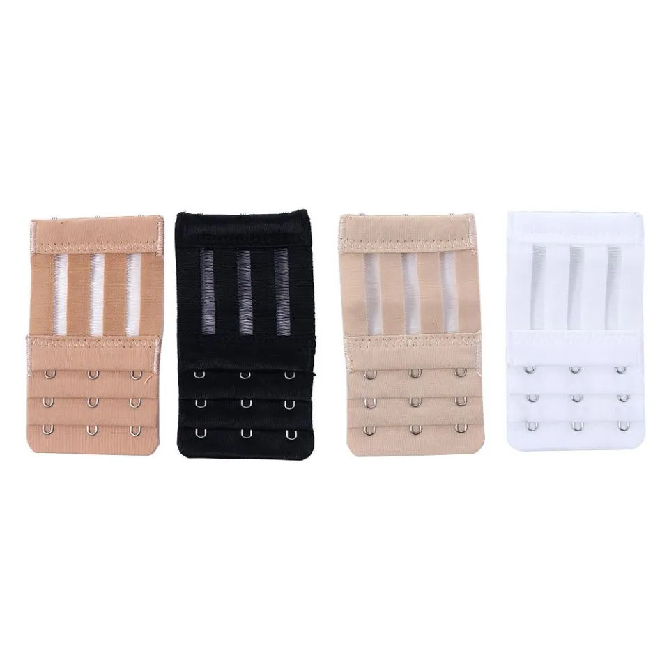 1Pcs Bra Extenders Strap Extension 3 Hooks 3Rows Women Intimates