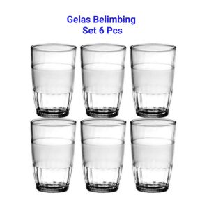 Gelas Kopi Warkop Isi 6pcs TERMURAH - Gelas Kopi Warung - Gelas Kopi Beling - Gelas Kopi  - Gelas Murah - Gelas Kopi