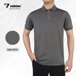 Áo Thun Nam Polo Dáng Trẻ Vĩnh Tiến Vải Nylon Thông Hơi Màu Trơn 349