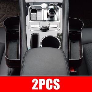 【Buy One Free One】Car Seat Crevice Leather Storage Seat Gap Slit Pocket Organizer Universal