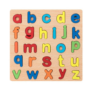 Puzzle Anak Mainan Edukasi Anak Bayi Perempuan Laki 2/3/4 Tahun ABC/Nomor/Grafis Edukasi Puzzles Wooden Puzzle Kayu Melatih Kecerdasan Puzzle Jigsaw