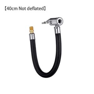 YAZHE Motorcycle Bike Tire Valve Fine Thread Car Tire Air Inflator Hose Inflator Tube Connection Locking Air Chuck Inflatable Tube Hose
