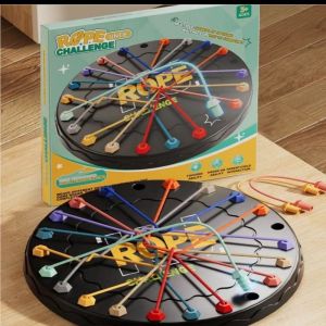 Permainan Minda Untying The Rope Challenge Puzzle Toy Board Game Mainan Tali Simpul Kanak Montessori