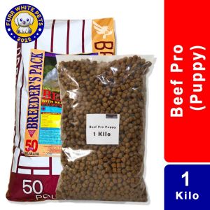 Beef Pro Puppy Dog Food (1 Kilo/Repacked) by FurrWhitePetsShop