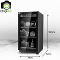 Digilife Dry Cabinet MRD-55 Pro ออโต้ -แถมไม้เซลฟี่ 1ชิ้น- ตู้กันชื้น 50 ลิตร 50L - รับประกัน Digilife Thailand 5ปี. 