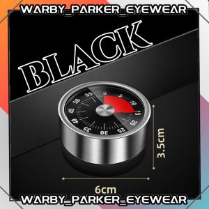 Stainless Steel Magnetic Kitchen Visual Timers Mechanical Timer 60-Minutes Countdown Cooking Tools Alarm Reminder Clock
