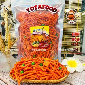 Bim Bim que đậu hà lan Yotafood ( Giòn ngon - Đậm vị ) |  - 500Gram | Đồ ăn vặt tuổi thơ