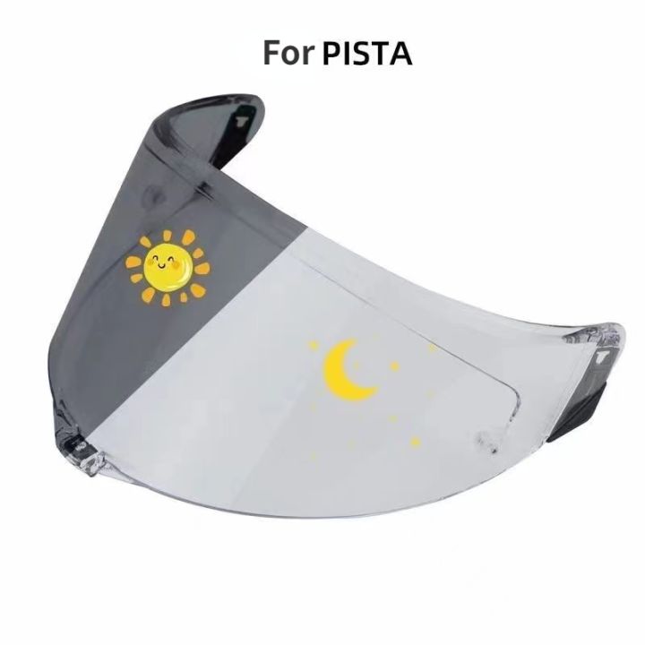 Photochromic Shield Visor Es For AGV Pista GPR GPRR R RACE 2 RACE 3