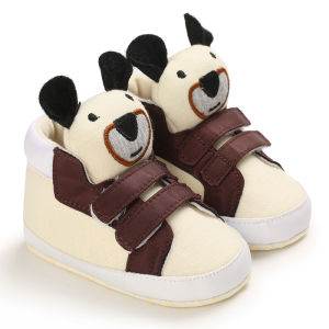 Newborn Baby Shoes Boys and Girls Cute Cartoon Dolls Warm High Top Sports Shoes Comfortable Soft Sole Walking Shoes