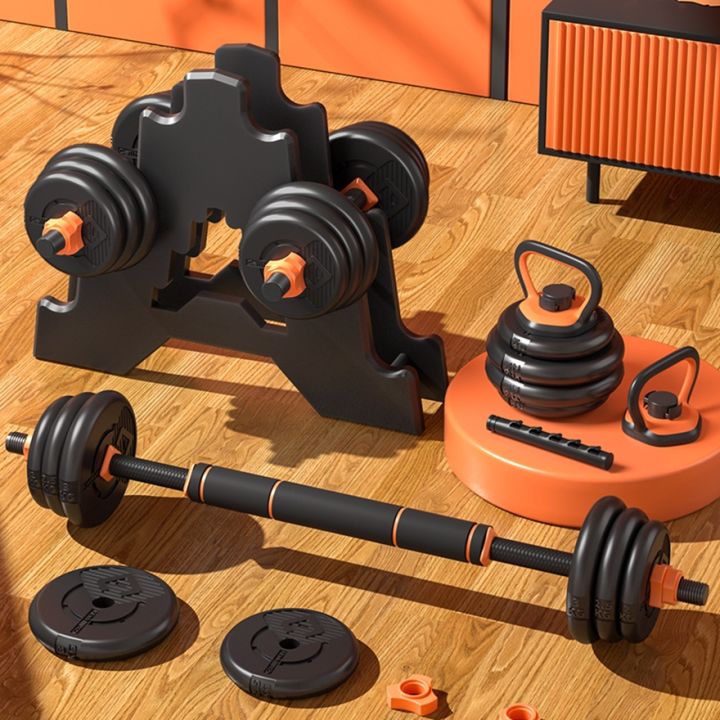 Juego De Pesas Con Barra De Bomba, 20 Kg O 30 Kg, Ideal Para Entrenamiento En Casa, Marca FK Sports