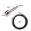 Professional Solderless Patch Cable Kit DIY Guitar Pedal Board Cable Cord Wire Custom Length Including 10 Solder Free Plugs 3 Meter Cable and Mini Screwdriver Musical Instrument Accessories Set. 