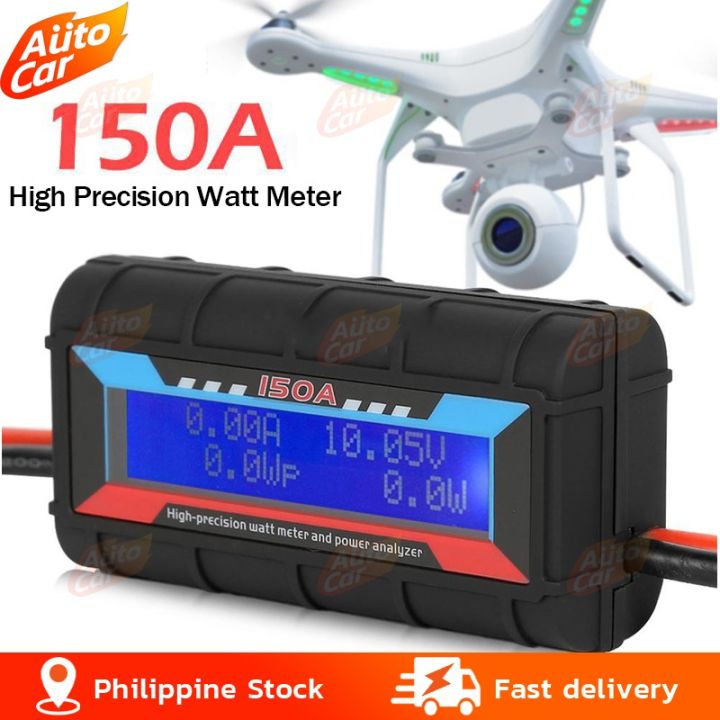 FT08 RC 150A High Precision Watt Meter Power Analyzer Backlight LCD ...