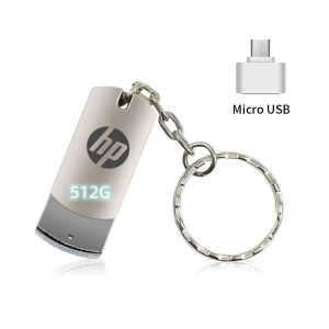 Hp Disk High Speed 3.0 Large Capacity 128GB/256GB/512GB Mobile Phone Computer Storage Car Metal Usb Disk