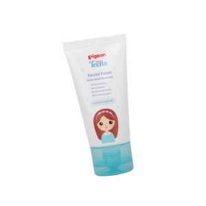 Pigeon Teens Facial Foam Daily Mild Cleansing Sabun Muka Kulit Kering Pembersih Wajah