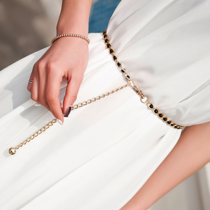 pearl waist belt