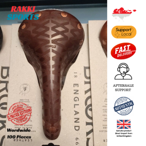 Brooks England Swift Eroica Bicycle Leather Saddle | Limited Edition Worldwide 100pcs [Local SG Seller]