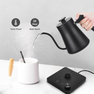 LGAO Temperature Control Electric Gooseneck Kettle for Pour Over Coffee