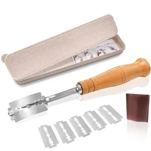 Bread Arc Curved Dough Scoring Knife Baking Tools Stainless Steel Bread Trimmer