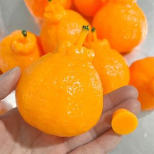 MAOMEI Đồ chơi bóp Vỏ quả quýt xấu xí Linh hoạt TPR mềm Bộ dụng cụ tự làm bóng nén Cảm giác Có nắp đậy Lớp vỏ bóng rỗng tự làm Người lớn người mới bắt đầu.