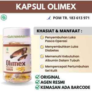 Olimex Kapsul Albumin Minyak Ikan Gabus Original