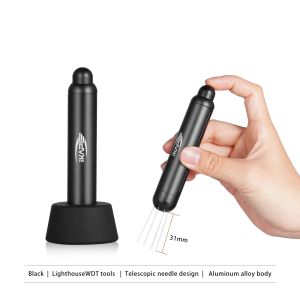 IKAPE Retractable Telescopic Barista WDT Tools Magnetic Coffee Distributor Needle Espresso Powder Distributor For Breaking Clumps