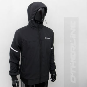 jaket hoodie pria / jaket motor hoodie / jaket tebal