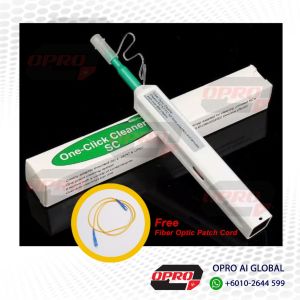Premium Fiber Optic One Click Cleaner for 1.25 LC MU & 2.5mm FC SC ST Fiber Cleaning Pen