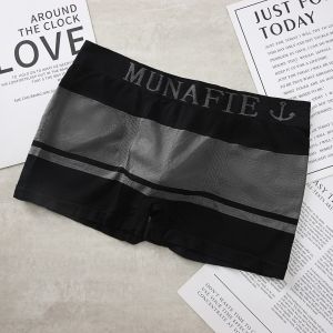 LadyLuxe - Celana Dalam Pria Nyaman Boxer Underwear Men Munafie Sempak CD Model Garis Jangkar Nyaman Melar Murah CD019